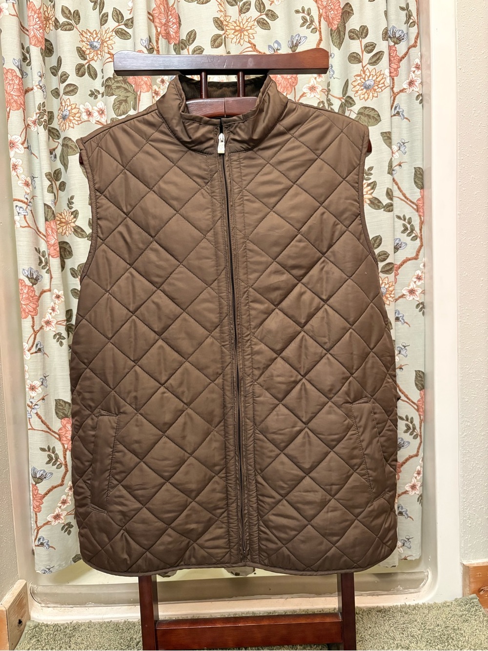 Onward Reserve Men’s Quilted Vest Brown Size L